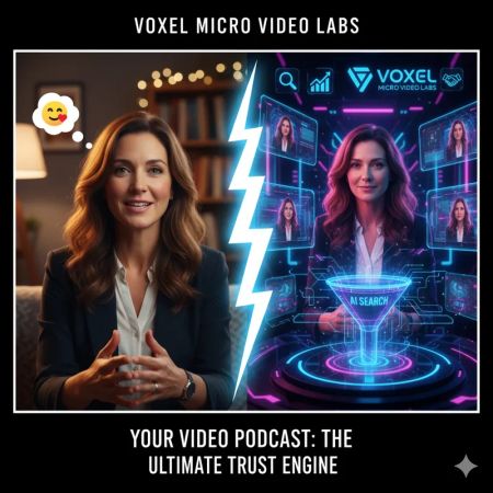 The Trust Engine: Why Your Video Podcast Is Your Ultimate Sales Tool (for Humans AND Robots!)
