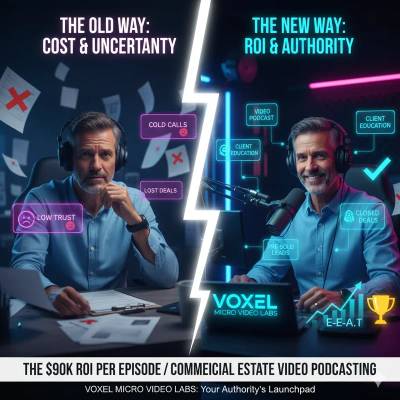 The Unseen ROI: Why Your Weekly CRE Video Podcast Is a Non-Negotiable 7-Figure Investment
