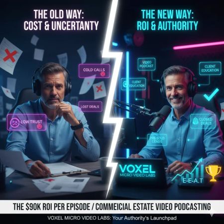 The Unseen ROI: Why Your Weekly CRE Video Podcast Is a Non-Negotiable 7-Figure Investment