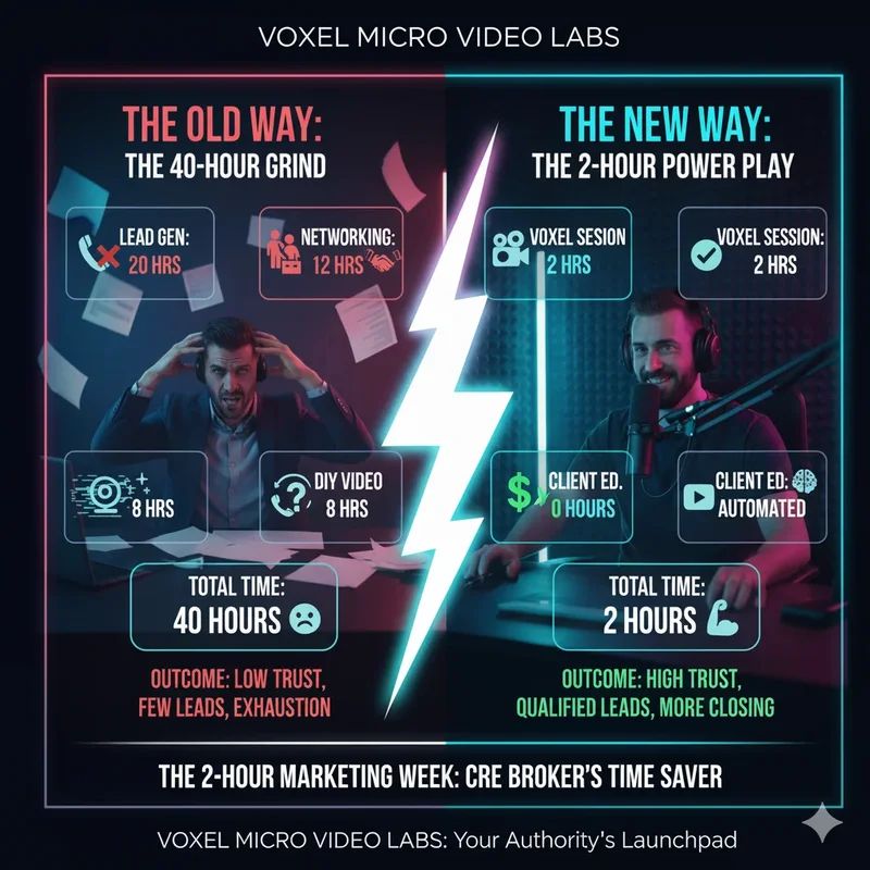 The 2-Hour Marketing Week: How CRE Brokers Can Stop Wasting Time and Automate Their Inbound Sales Funnel