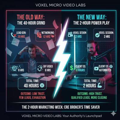 The 2-Hour Marketing Week: How CRE Brokers Can Stop Wasting Time and Automate Their Inbound Sales Funnel