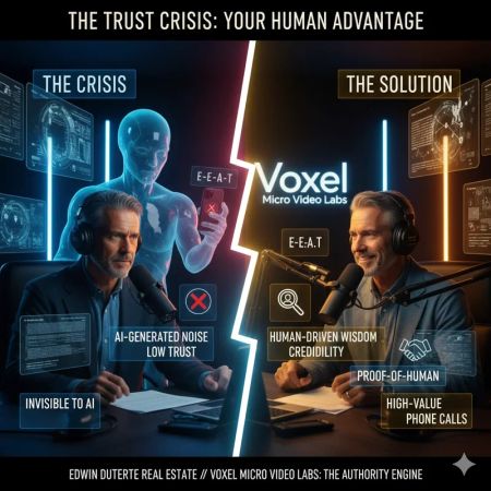 The Trust Crisis: Why AI Hysteria is the Best Thing That Ever Happened to Your CRE Business