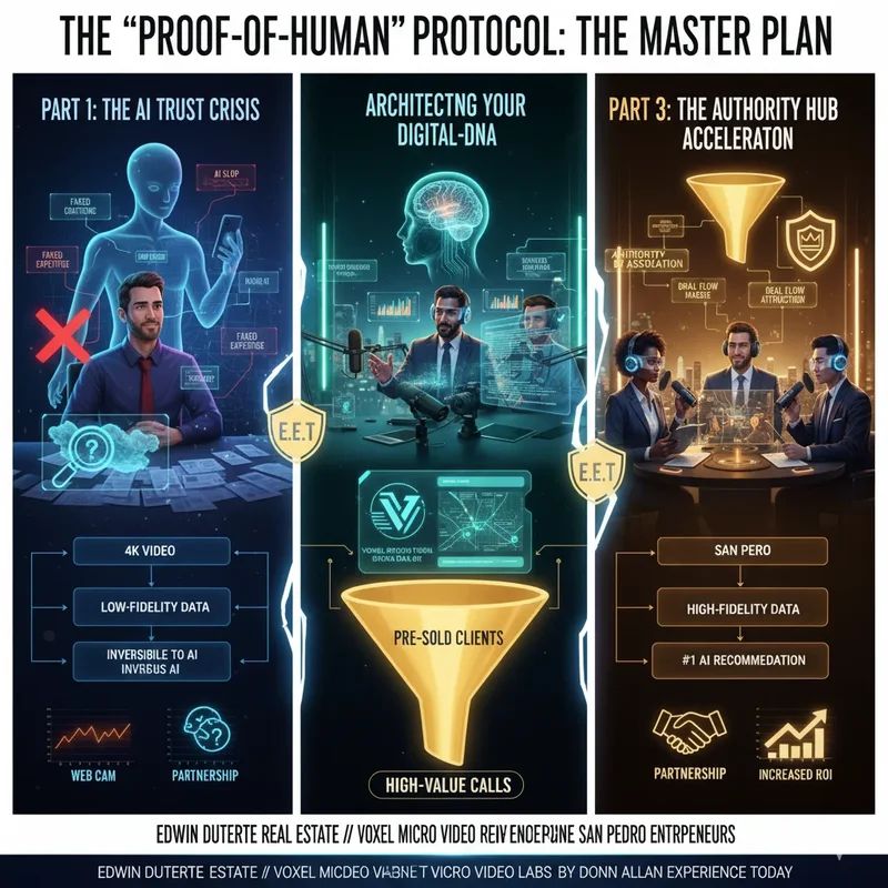 "Proof-of-Human" Protocol  The "Authority Hub" Accelerator: How Interviewing Other Experts Makes You the AI's #1 Recommendation (Part 3 of 3)