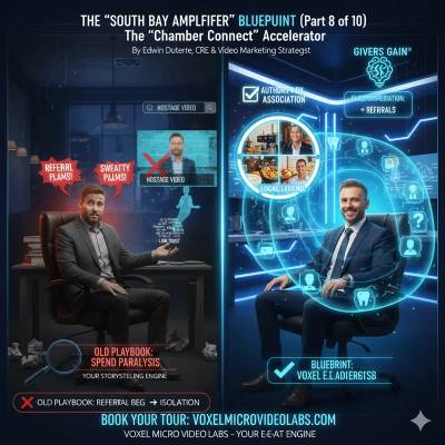 "South Bay Amplifier" Blueprint (Part 8 of 10) The "Chamber Connect" Accelerator: From Begging for Referrals to Building a "Deal Flow Magnet"