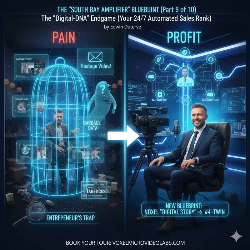"South Bay Amplifier" Blueprint (Part 9 of 10) The "Digital-DNA" Endgame: How Your Voxel Archive Becomes Your 24/7 Automated Sales Rep