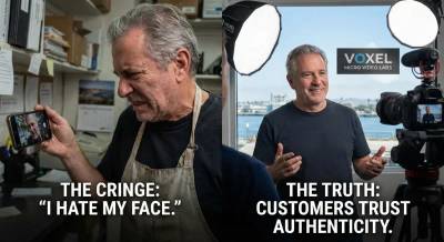 The Mirror Trap: Why You Hate Your Face on Camera (And Why Customers Love It) part 6 of 9