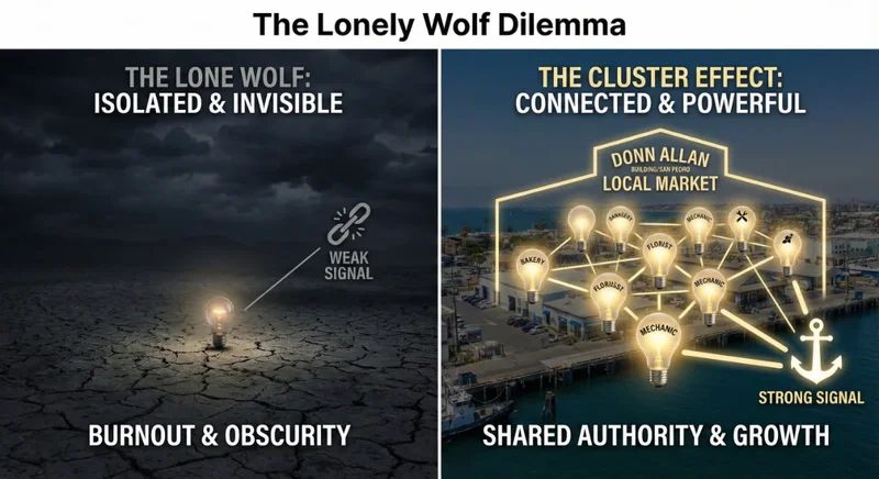 The Lonely Wolf Dilemma: Why "Self-Made" is a Myth (And Bad for SEO) part 8 of 9