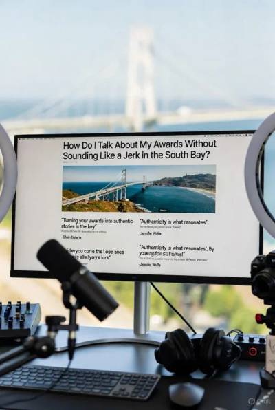 How Do I Talk About My Awards Without Sounding Like a Jerk in the South Bay?