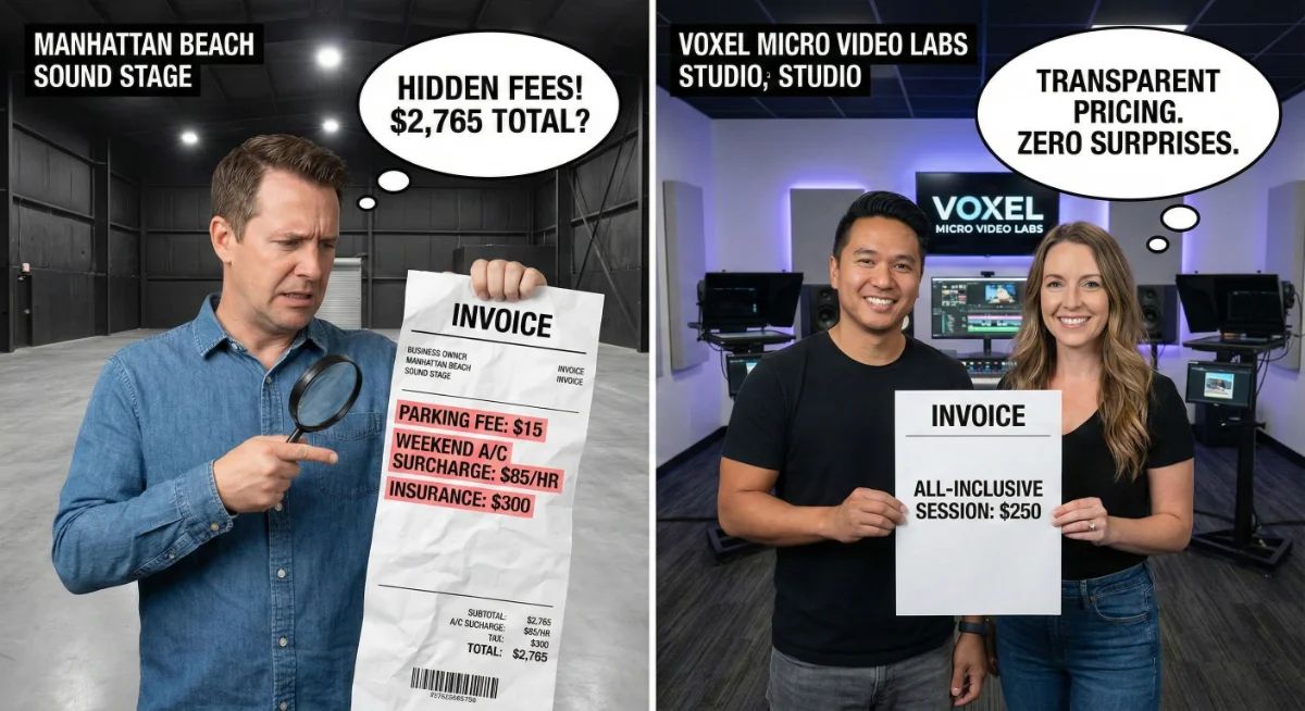 The Hidden Cost of "Hollywood": Why South Bay Businesses Are Overpaying for Video Studios