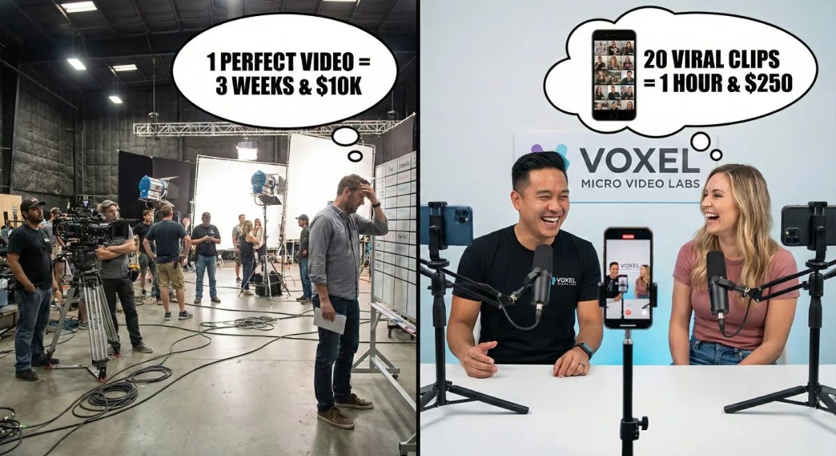 Why "Broadcast Quality" Is Killing Your Social Media Reach