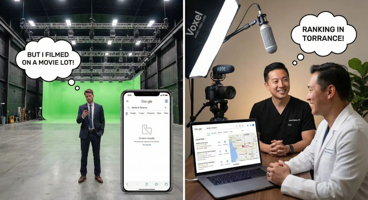 The "Hollywood" Trap: Why a Global Studio Won't Help You Rank in Torrance