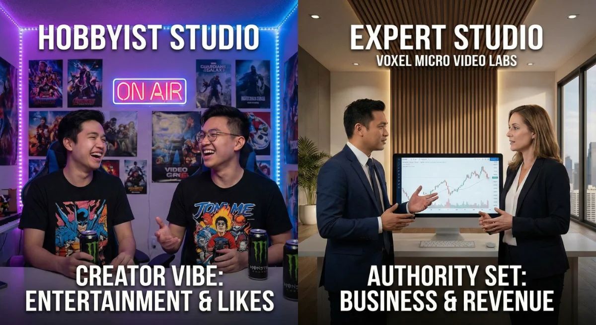Business Podcast vs. Hobby Podcast: Which Studio Setup Do You Actually Need?