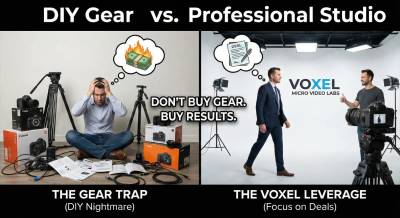 The CRE Digital Playbook (Part 6 of 7) - Gear Myth: Why Brokers Shouldn't Buy Cameras