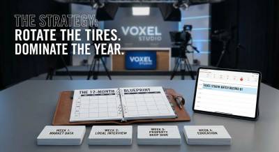 The CRE Digital Playbook (Part 7 of 7) - 12-Month Blueprint: Your CRE Video Content Calendar