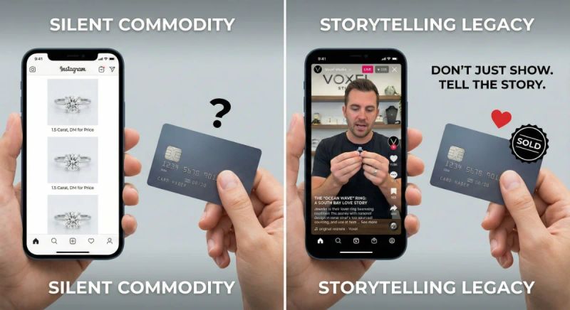 The Jeweler's Digital Playbook (Part 1 of 7) - Content Pivot: Stop Posting Product Photos. Start Filming Legacies