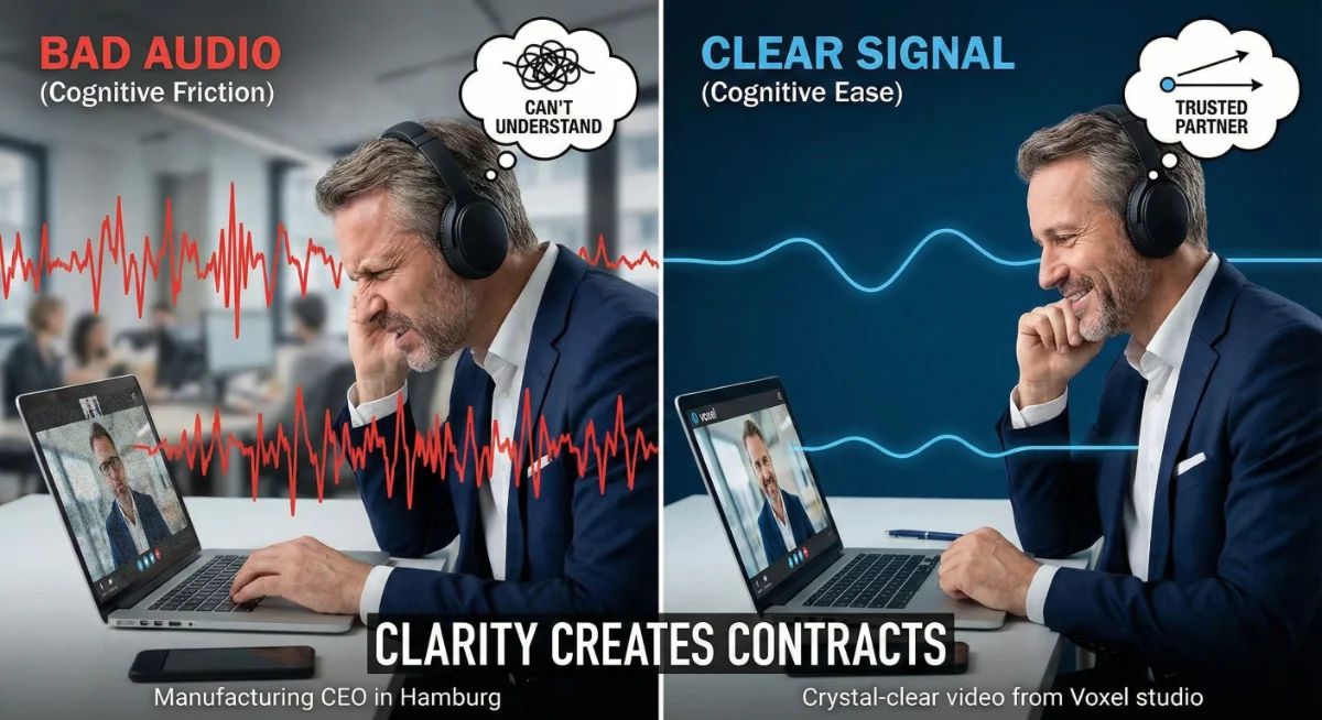 The Logistics Leader’s Playbook (Part 6 of 7) - Clear Signal: Why Bad Audio Kills Global Deals