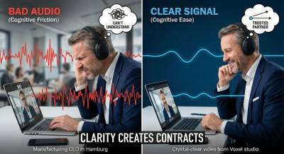 The Logistics Leader’s Playbook (Part 6 of 7) - Clear Signal: Why Bad Audio Kills Global Deals