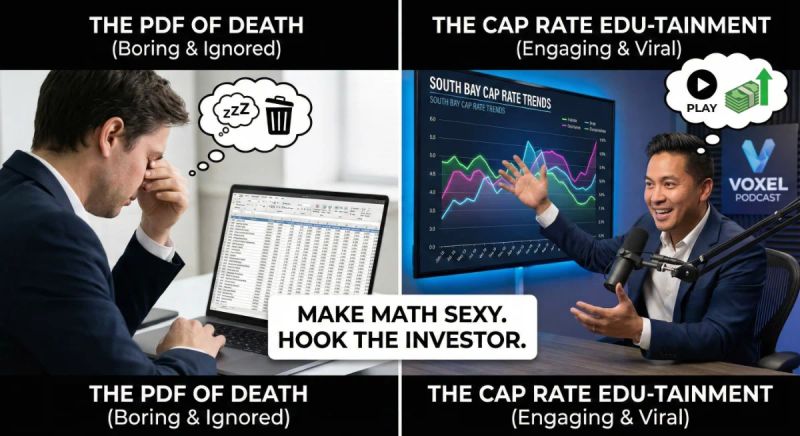The CRE Authority Blueprint (Part 3) Cap Rate Edu-Tainment: How to Make Boring Financial Analysis Go Viral