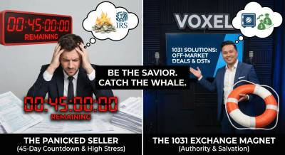 The CRE Authority Blueprint (Part 5) - 1031 Exchange Magnet: Catching the "Ticking Clock" Investor