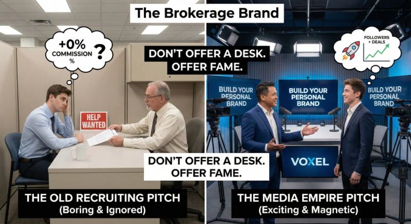 The CRE Authority Blueprint (Part 8) - Brokerage Brand: Recruiting Top Talent by Showing Off Your Media Empire