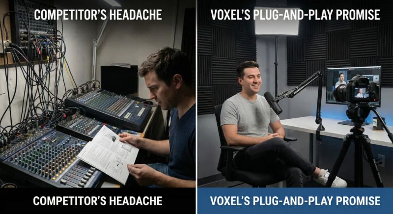 "No-Headache" Standard: Why Voxel Micro Video Labs is the Cure for Tech Anxiety