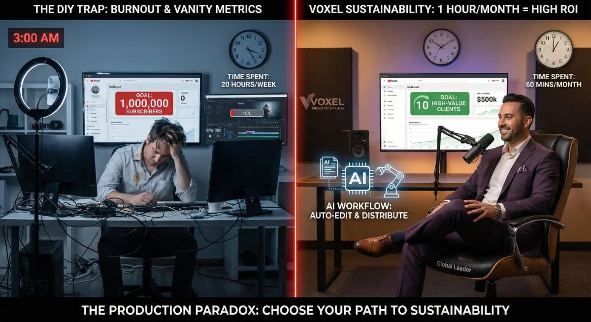 The Production Paradox: Sustainability for Time-Poor Founders