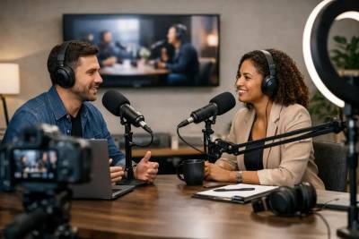 Video Podcast Production for Businesses